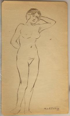 Estudio de desnudo femenino