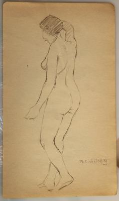 Estudio de desnudo femenino