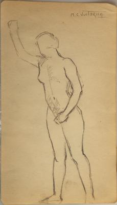 Estudio de desnudo femenino