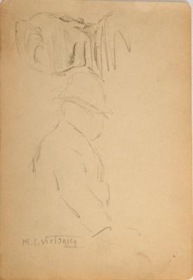 Figura con sombrero